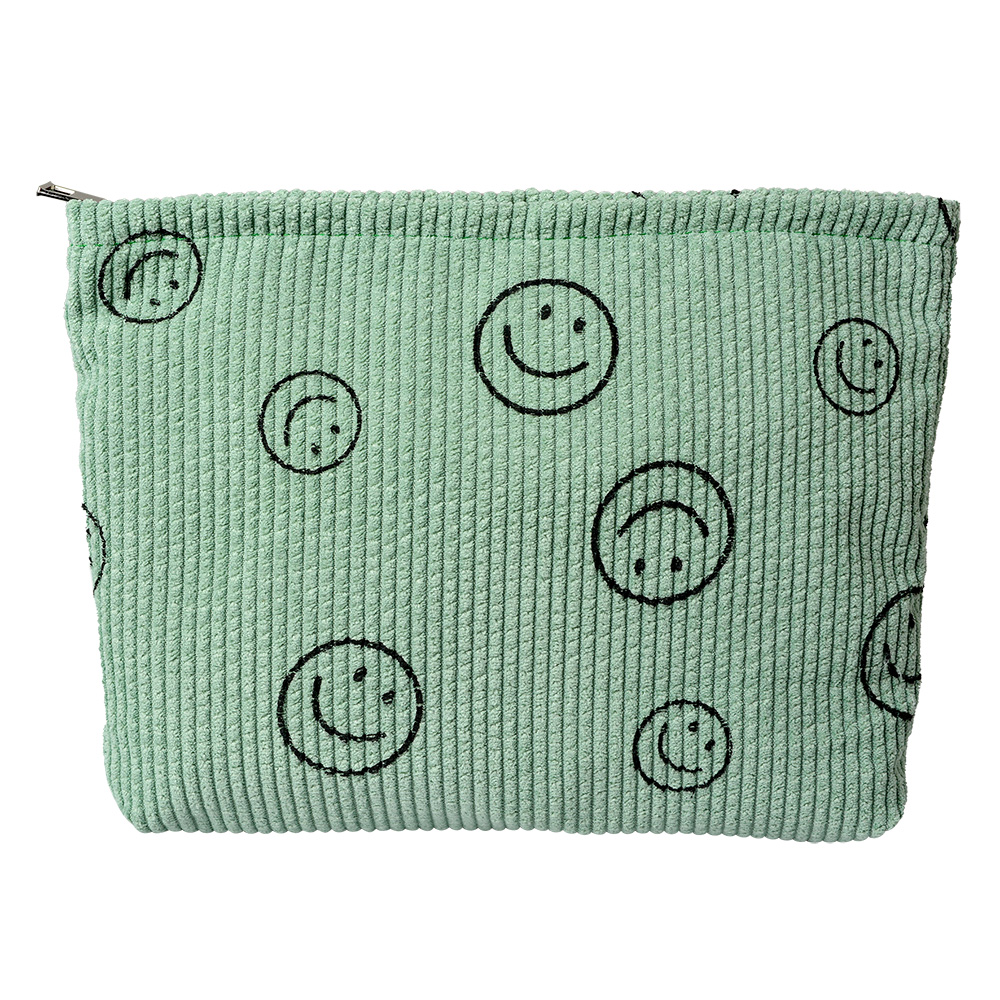 Busta toilette per donne Verde 27x5x17 cm