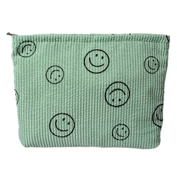 [JZTB0089] Busta toilette per donne Verde 27x5x17 cm