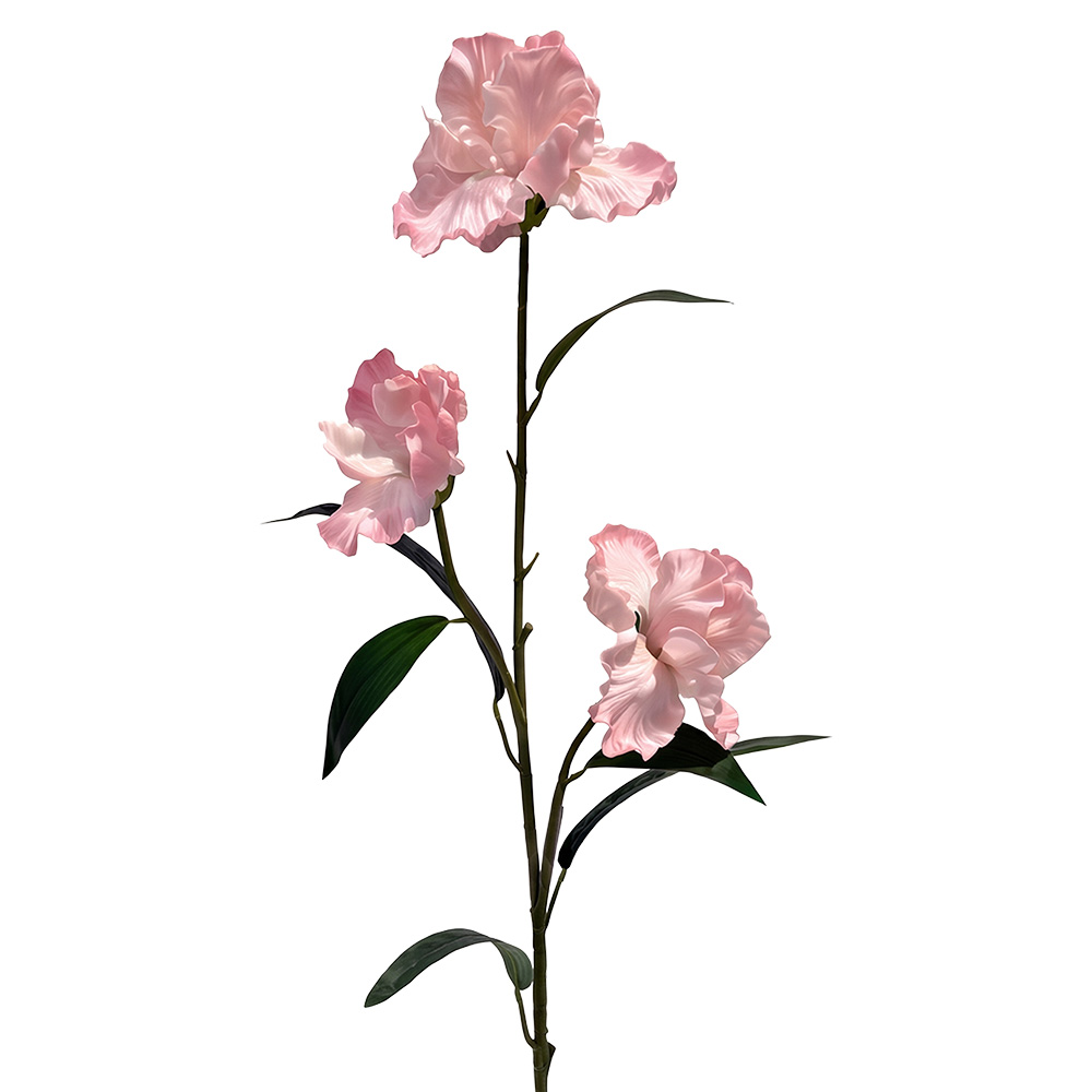 Branche décorative avec fleurs Rose Vert 109 cm