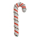 Décoration pendentif Canne à sucre Blanc Rouge 10x3x26 cm