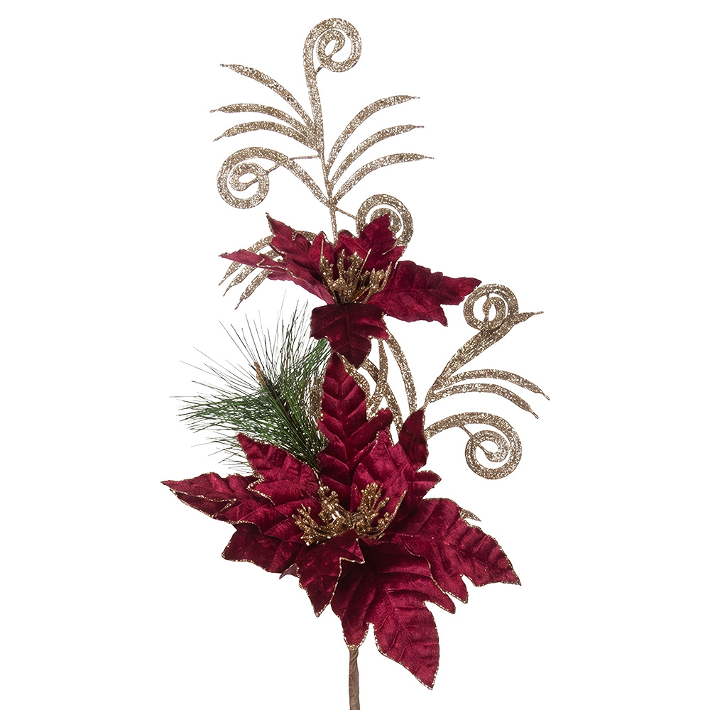 Christmas Decoration Red Green 80 cm