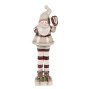 Decorazione Natalizie Babbo Natale Beige Rosso 8x7x23 cm