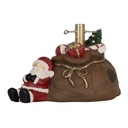 Support d'arbre de Noël Marron Rouge 46x31x30 cm