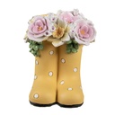 Decoration Boot Yellow 10x10x12 cm
