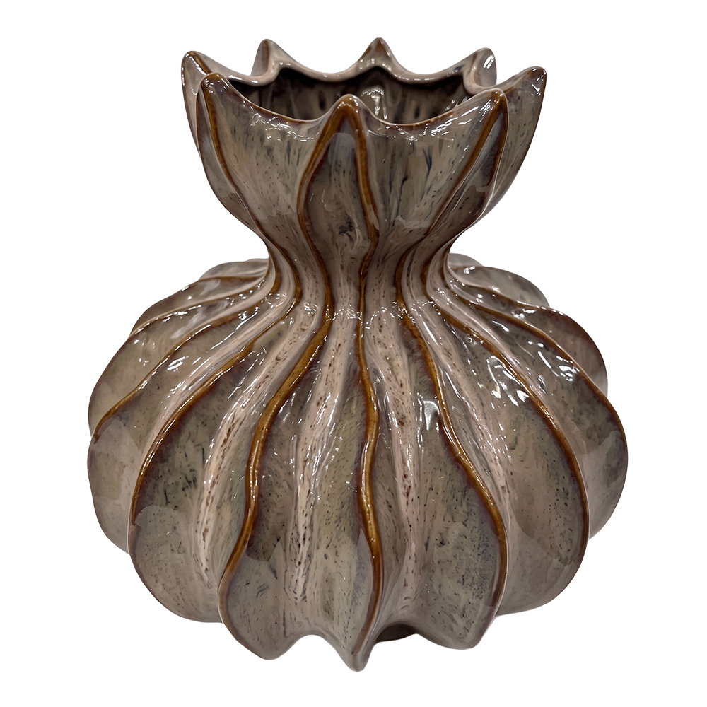 Vase Braun Ø 20x21 cm