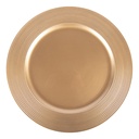 Presentation Plate Gold Ø 33x1 cm