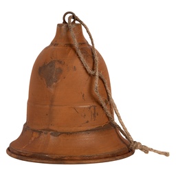 [6Y6147] Dekoration Klingel Braun Ø 25x28 cm