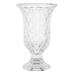 [6GL5030] Vase Glass Transparent Ø 12x19 cm