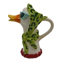 Decorazione Vaso Bianco Verde 17x9x19 cm