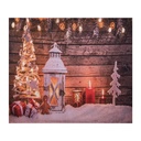 Wandkleed kerstboom 180x1x210 cm