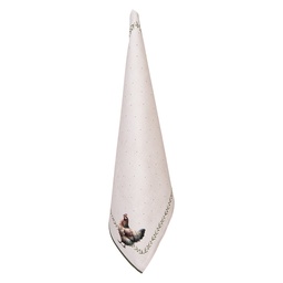 [BYC42] Torchon Beige Marron 50x70 cm