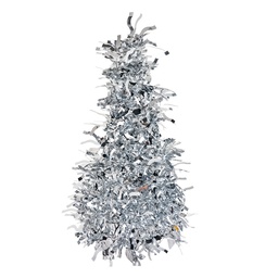 [65537S] Decoratie kerstboom Ø 12x25 cm