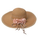 Cappello da Sole Donna Marrone 56 cm