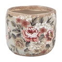 Flower Pot Inside Grey Pink Ø 10x9 cm
