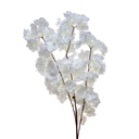 Rami Artificiali Decorativi con fiori Bianco Ø 8x95 cm