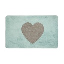Badematte Blau 78x48x1 cm