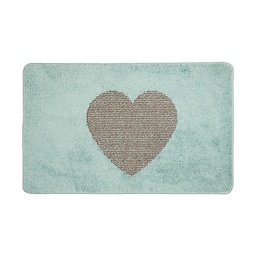 [BM0008BL] Tapis de bain Bleu 78x48x1 cm