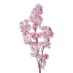 [5PL0072] Decoratie tak met bloemen 20x10x106 cm