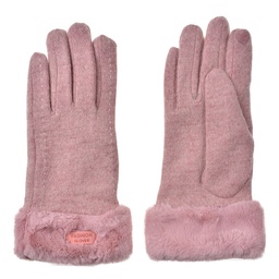 [JZGL0090P] Gants d'hiver Rose 9x23x2 cm