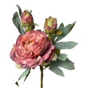 Fiori Finti Rose Rosso 12x12x62 cm
