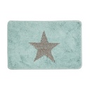 Tappetino per bagno Blu 58x38x1 cm