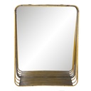 Miroir mural Cuivre 34x11x42 cm