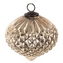 Christmas Bauble Silver Ø 15x15 cm