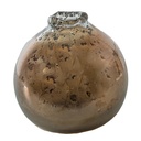 Vase Verre Marron Ø 10x10 cm