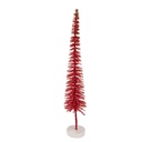 Décoration Arbre de Noël Rouge Couleur or Ø 8x40 cm