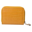 Portefeuille Jaune 10x8 cm