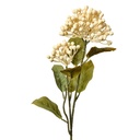 [6PL0386W] Fleur artificielle Beige Vert 8x7x53 cm
