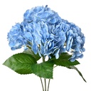 Fiori Finti Blu Verde 23x23x45 cm