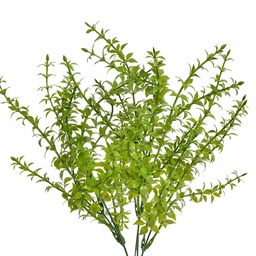 [6PL0252] Decorative Artificial Branch Green 10x10x40 cm