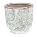 Pot de fleurs d'intérieur Vert, Beige Ø 15x14 cm