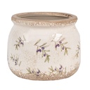 Blumentopf für Innen Beige Ø 12x10 cm