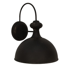 [6LMP786] Wall Lamp Black 35x42x48 cm E27/max 1x60W