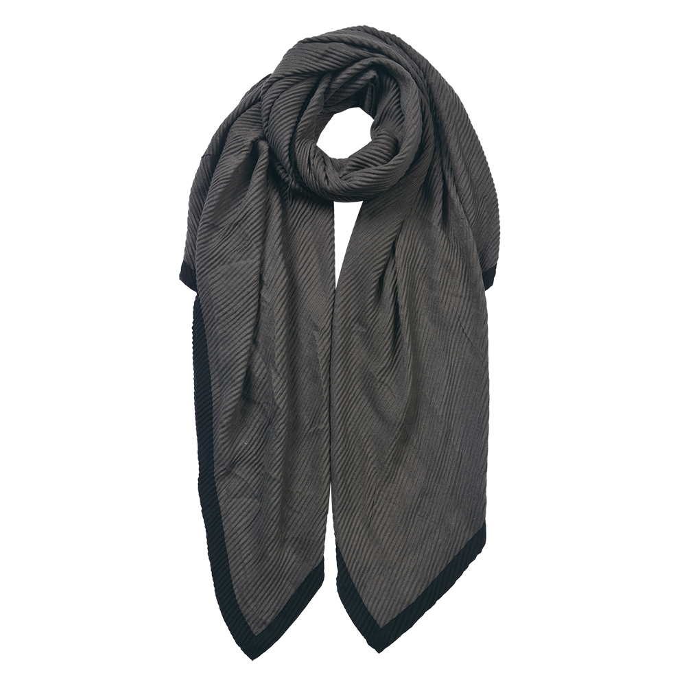 Scarf Women Grey 90x180 cm