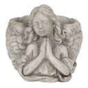 Pot de fleurs d'intérieur ange Gris 16x13x12 cm