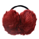 Ear Muffs Kids Red