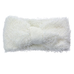 [JZHE0011W] Fascia per capelli 10x22 cm Bianco
