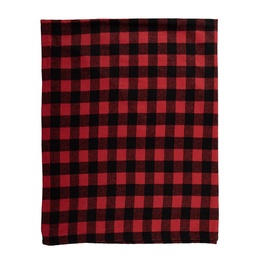 [KT060.145] Throw Red, Black 130x170 cm