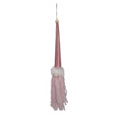 Decoration hanger Gnome Pink 6x6x48 cm