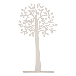 [6Y6189] Arbre de Decoration Rouge 12x10x21 cm