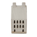 Decorazione casa con LED Beige 9x8x18 cm