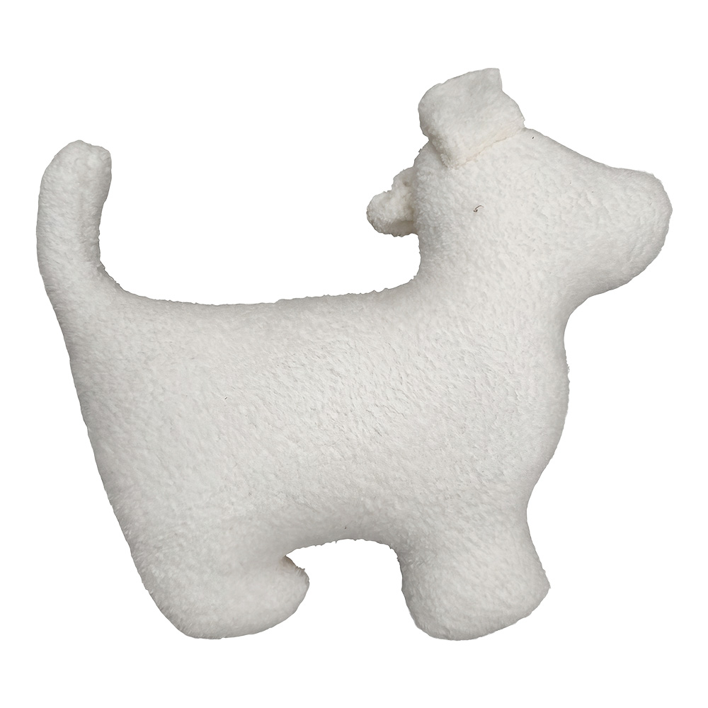 Clayre & Eef Coussin 45x45 cm Blanc Polyester