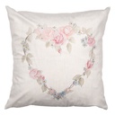Cuscino imbottito Beige Rosa 45x45x4 cm