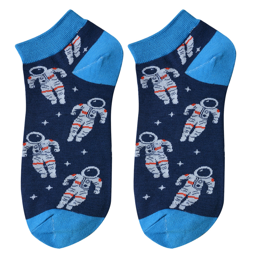 Socken Blau Grau 36-41