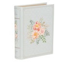 Scatola a libro Blu Rosa 17x14x5 cm