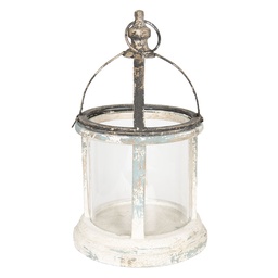 [6Y2956] Tealight Holder White Ø 28x46 cm