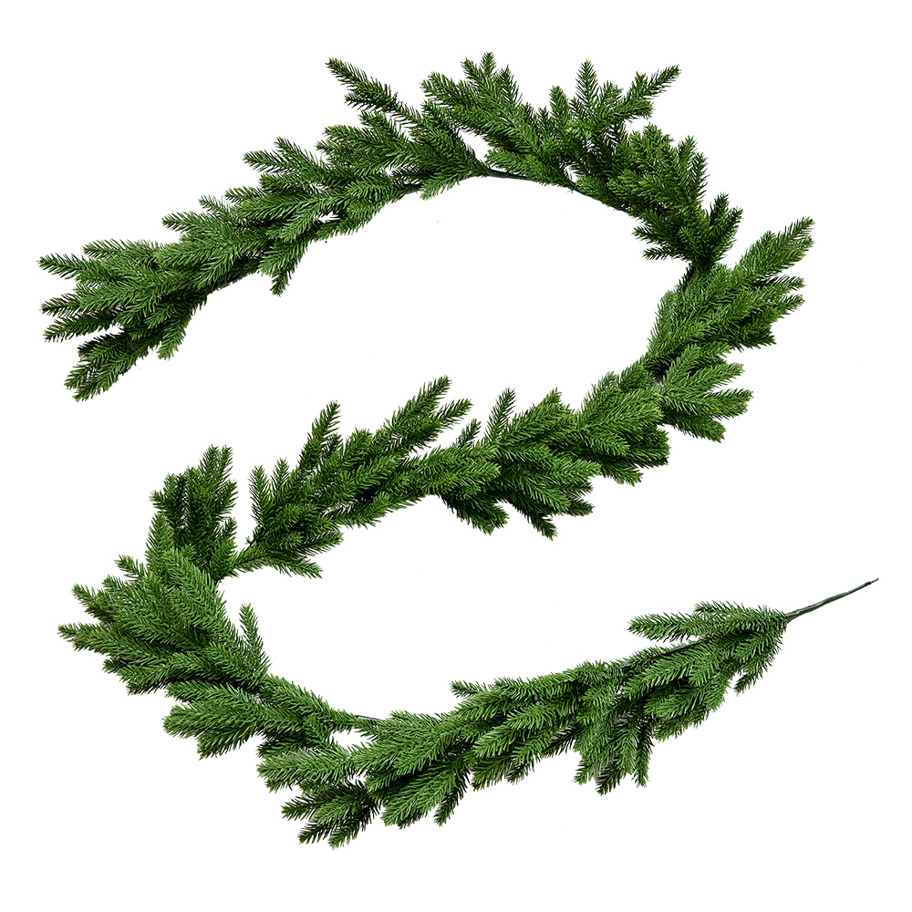 Decoration Garland Green 180x10x10 cm